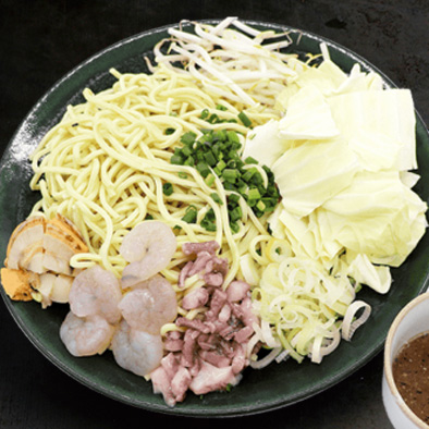 Seafood Green Onion Salt Yakisoba