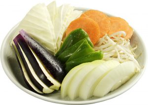 ５種の野菜焼き