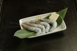 天使の海老バター焼き
